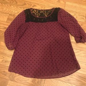 Large Bobeau Sheer Top